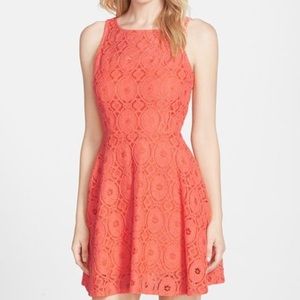 BB Dakota Renley fit and flare dress